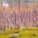 Adult Jigsaw Puzzle Tom Thomson: Silver Birches (500 pieces)