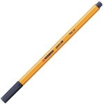 Popisovač STABILO point liner 88 šedý tmavě