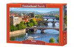 Puzzle 500 Widok na mosty Pragi  B-53087