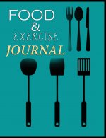 Food and Exercise Journal for Healthy Living - Food Journal for Weight Lose and Health - 90 Day Meal and Activity Tracker - Activity Journal with Dail