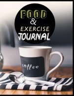 Food and Exercise Journal for Healthy Living - Food Journal for Weight Lose and Health - 90 Day Meal and Activity Tracker - Activity Journal with Dail