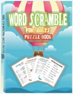 Word Scramble Puzzle Book for Adults