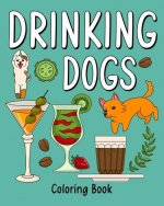 Drinking Dog Coloring Book