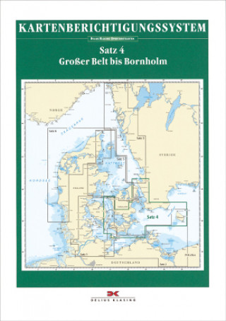 Berichtigung Sportbootkarten Satz 4: Großer Belt bis Bornholm (Ausgabe 2021)