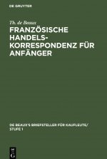 Franzoesische Handelskorrespondenz Fur Anfanger