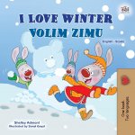 I Love Winter (English Serbian Bilingual Book for Kids - Latin Alphabet)