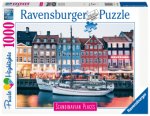 Ravensburger Puzzle Skandinávie - Kodaň, Dánsko 1000 dílků