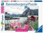 Ravensburger Puzzle Skandinávie - Lofoty, Norsko 1000 dílků