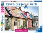 Ravensburger Puzzle Skandinávie - Aarhus, Denmark 1000 dílků