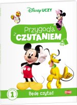 Disney uczy Klub Przyjaciół Myszki Miki Przygoda z czytaniem Będę czytać 1 PCG-1