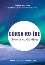 Cursa Ro-ire Gramar na Gaidhlig