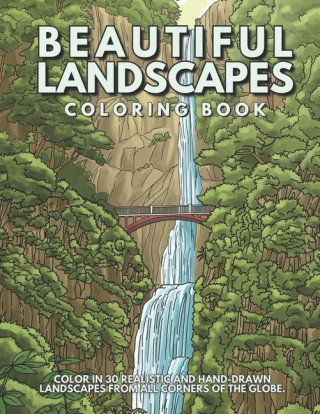 Beautiful Landscapes Coloring Book