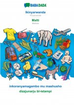 BABADADA black-and-white, Ikinyarwanda - Malti, inkoranyamagambo mu mashusho - dizzjunarju bl-istampi