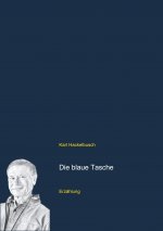 blaue Tasche