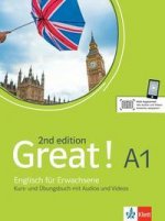 Great! A1, 2nd edition. Kurs- und Übungsbuch + Audios und Videos online