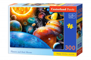 Puzzle 300 Planety i ich księżyce B-030262