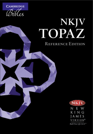 NKJV Topaz Reference Edition, Black Calfsplit Leather, Nk674: Xrl