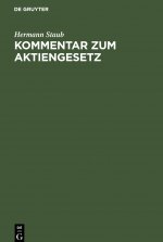 Kommentar Zum Aktiengesetz