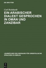 Ein Arabischer Dialekt Gesprochen in Omān Und Zanzibar