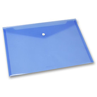 FolderMate Clear - Spisovka s drukem modrá, A4
