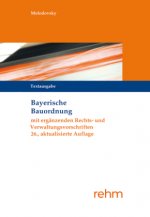 Bayerische Bauordnung Textausgabe