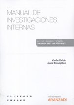 MANUAL DE INVESTIGACIONES INTERNAS INTERNAL INVESTIGATIONS