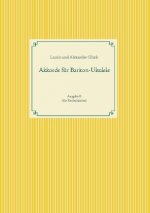 Akkorde für Bariton-Ukulele (G-Stimmung)
