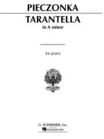 ALBERT PIECZONKA: TARANTELLA IN A MINOR PIANO
