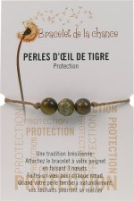 Bracelet de la chance - Perles d'Oeil de Tigre