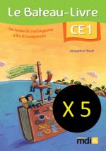 Le Bateau-livre CE1 - manuel 5 exemplaires