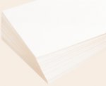 Feuilles blanches grand format - 120 g