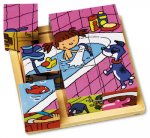 PUZZLES CUBES LA FAMILLE A LA MAISON