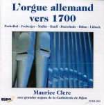L'orgue allemand vers 1700 - CD