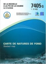 NATURE DE FOND DE LA ROCHELLE A LA POINTE DE LA COUBRE ILE D'OLERON