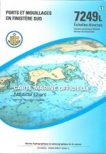 7249L COTES OUEST DE FRANCE PORTS ET MOUILLAGES EN FINISTERE SUD