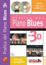 PRATICA PIANO BLUES IN 3D PIANO+CD+DVD