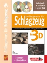 ANFANGERKURS FUR SCHLAGZEUG IN 3D +CD+DVD
