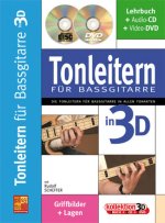 TONLEITERN FUR BASSGITARRE IN 3D +CD+DVD
