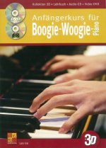 LARS FREI: ANFANGERKURS FUR BOOGIE-WOOGIE-PIANO IN 3D (BUCH/CD/DVD) +DVD