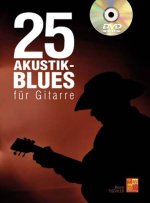 25 AKUSTIK-BLUES FUR GITARRE (BOOK/DVD) +DVD