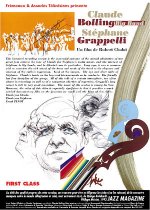 FIRST CLASS CLAUDE BOLLING ET STEPHANE GRAPPELLI SUR DVD VIDEO EXISTE AUSSI EN CD AUDIO