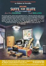 SUITE FOR FLUTE AND JAZZ PIANO TRIO CLAUDE BOLLING ET JEAN PIERRE RAMPAL SUR DVD EXISTE AUSSI EN CD