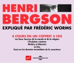 HENRI BERGSON EXPLIQUE PAR FREDERIC WORMS (4 COURS EN UN COFFRET 4 CD)