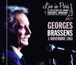 GEORGES BRASSENS LIVE IN PARIS (3 NOVEMBRE 1961)