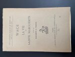 LA VIE DE SAINTE MARGUERITE. EDITE PAR ELISABETH A. FRANCIS. (1932).