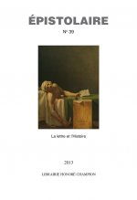 REVUE DE L'AIRE N 39 2013 : LA LETTRE ET L'HISTOIRE