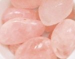 Lot de 10 pierres Petit Modèle : Quartz Rose