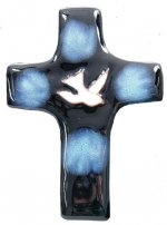 Croix bleue foncé - Colombe