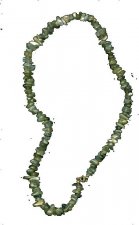 Collier baroque labradorite 45 cm
