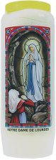 Neuvaine vitrail : Notre Dame de Lourdes